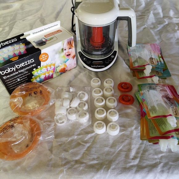 Baby Breeza Other - Complete BabyBrezza Baby Food Processor with NEW Found pouches and accessories!